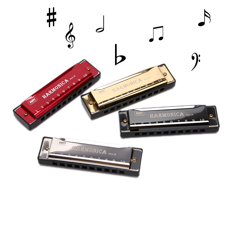 10 Hole Harmonica Mouth Organ  - огляд і ціна Musical Instrument Harp