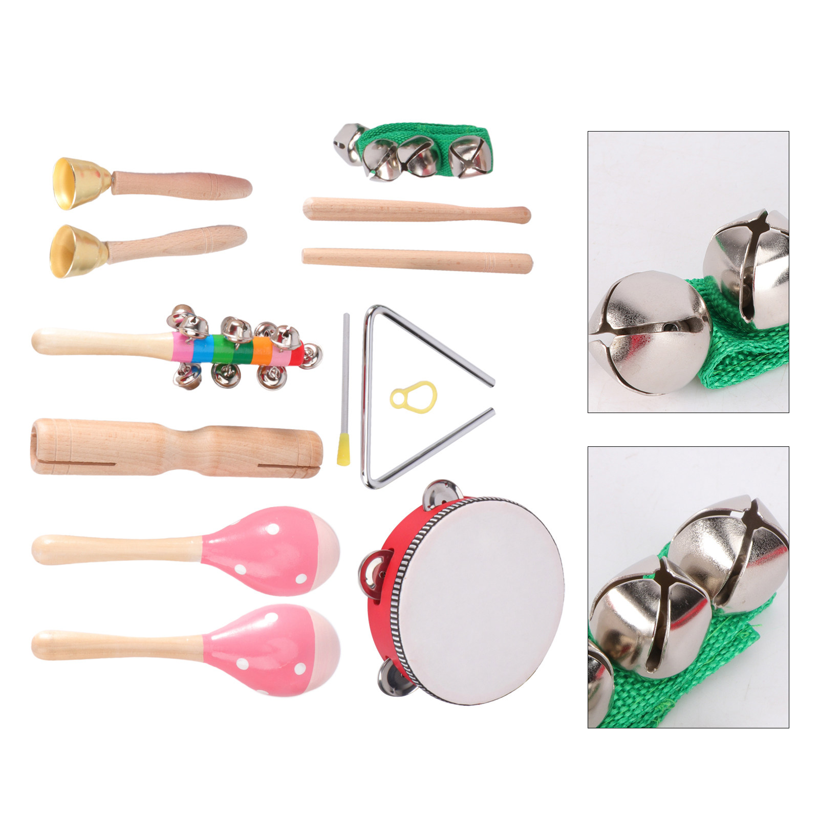 1Set Early Education Tambourin - огляд і ціна Musical Instrument You Shake